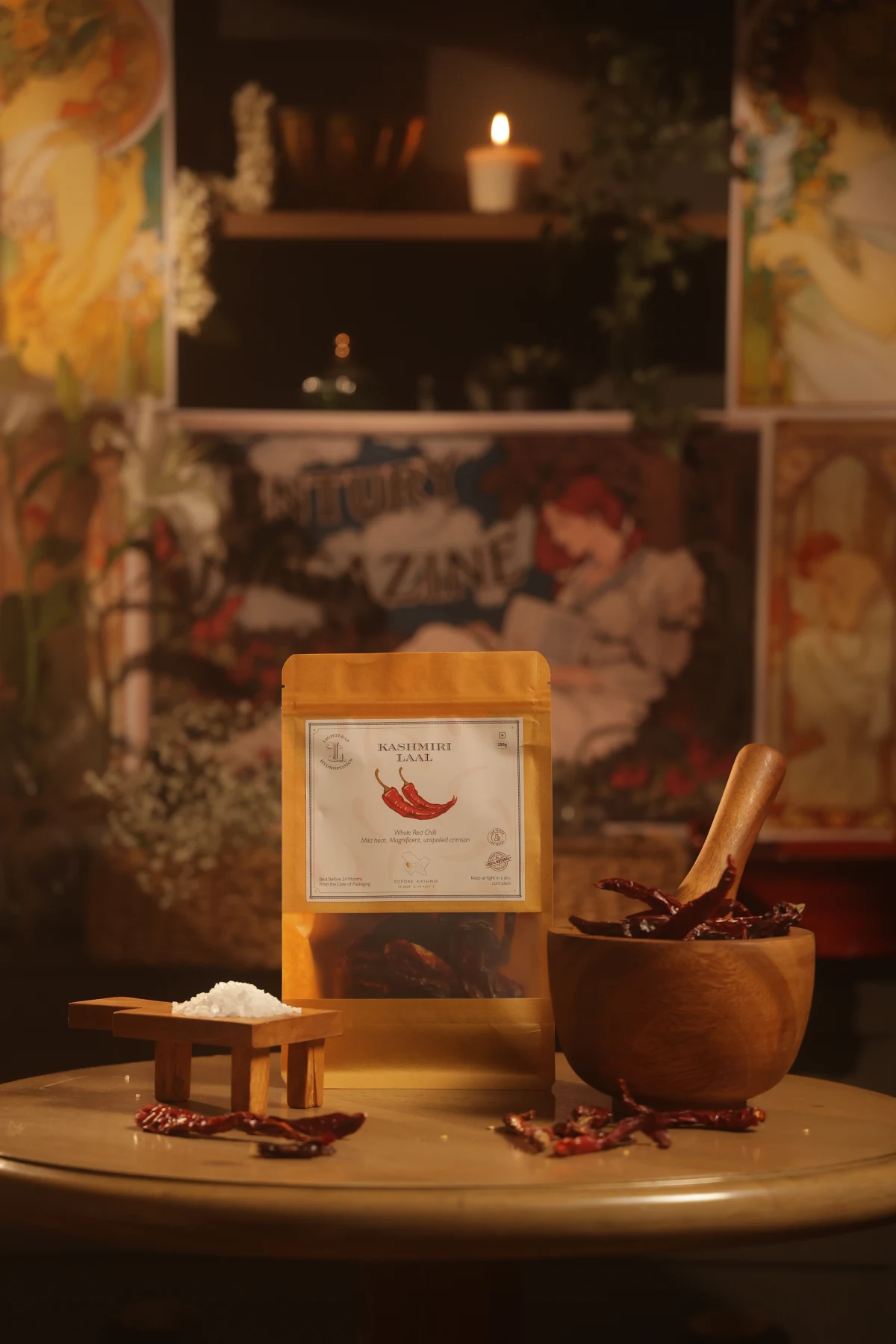 Kashmiri Lal Mirch (Whole) - Image 2