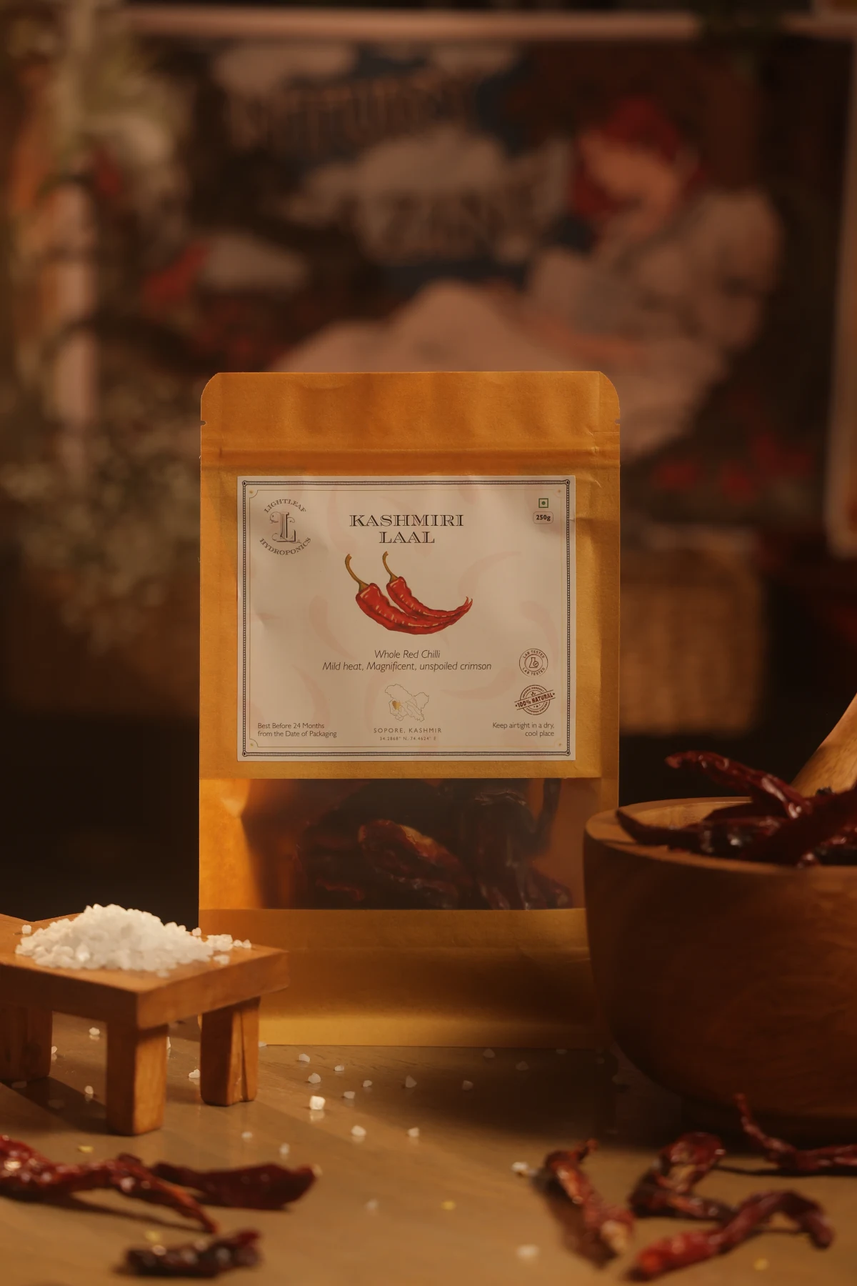 Kashmiri Lal Mirch (Whole) - Image 1